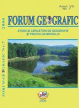 Coperta Revista Forum Geografic nr 7
