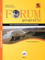 Coperta Revista Forum Geografic nr 9