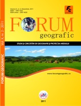 Coperta Revista Forum Geografic nr 10